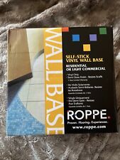 Roppe 4 In. x 20 Ft. Roll Brown Vinyl Self-Stick Wall Cover Base HC40C52S110 picture