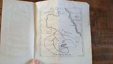 NICE Antique - French Map / Egypt & The Nile / Ethiopia picture