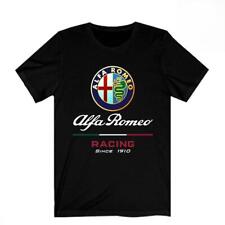 Alfa Romeo Racing Since 1910 Men's Black T-Shirt Size S to 5XL Best Gift picture
