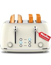 Mueller Retro Toaster 4 Slice with Extra Wide Slots Bagel, Defrost picture