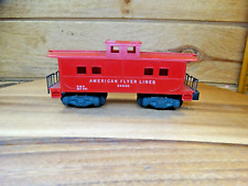 American Flyer S Gauge American Flyer Lines 24630 Red 8 Wheel Cupula Caboose picture
