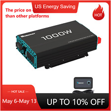 Renogy 1000W Pure Sine Wave Inverter 12V DC to 120V AC Converter for Home, RV picture