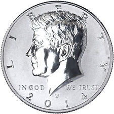 2014 W Kennedy Half Dollar 50th Gem Reverse Proof 90% Silver Proof See Pics V329 picture