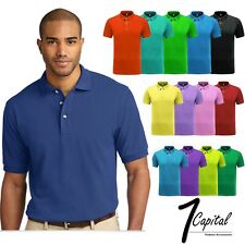 Men's Polo Shirt Dri-Fit Golf Sports Cotton T Shirt Jersey Casual Short Sleeve picture