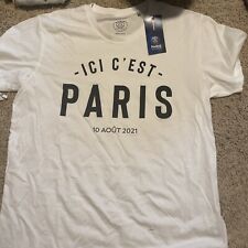 ICI C'EST PARIS official shirt Lionel Messi white black  PSG Saint Germain XL picture