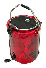 Gently used BRUMATE BACKTAP TAILGATE PARTY DRINK COOLER - Swirly RED picture
