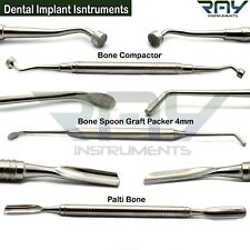 3 Pcs Dental Implant Bone Grafting Plugger Palti Bone Graft Carrier Scoop Packer picture