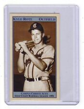 KYLE ROTE CORPUS CHRISTI TEXAS LEAGUE LATER FOOTBALL STAR / NM+ COND picture