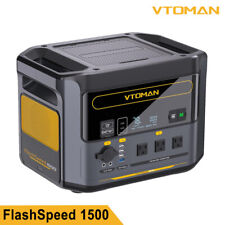 VTOMAN FlashSpeed 1500 Portable Power Station 1548Wh, LiFePO4 Solar Generator picture