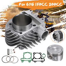 For GY6 150CC 200CC 61mm Motorcycle Big Bore Cylinder Piston Gasket Rebuild Kit picture