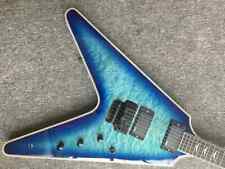 Factory Customized Flying V Electric Guitar with 2 Pickups and Black Hardware picture