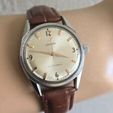 Vintage ENICAR Ocean Pearl men's manual winding watch AR-1140 swiss 1960s picture