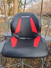 NEW Craftsman Riding Lawn Mower  High Back Black & Red Seat 4 bolt Mount picture
