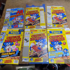 Cap'n Crunch lot of 12 cereal boxes from 1990's picture