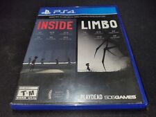 Inside / Limbo Double Pack Sony Playstation 4 PS4 MINT condition COMPLETE picture