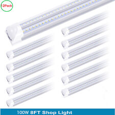12 Pack 8FT Led Tube Light 100W 8 Foot T8 Integrated 8' Led Shop Light Fixture  picture