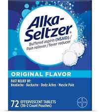 Alka-Seltzer Original Antacid Relief Effervescent Tablets 72 Count picture
