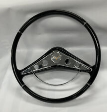 1958 1959 1960 Chevrolet Impala Custom 15 Inch Steering Wheel W/ Chrome Horn Cap picture