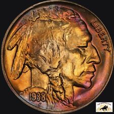 1938 D Buffalo Nickel PCGS MS 67 Monster toned picture