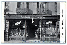Windsor Berkshire England Postcard The Tea Mart Darville & Son 1908 Posted picture
