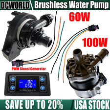 60W 100W 12V Brushless Water Pump Electric Car Engine Auxiliary Circulation Pump picture