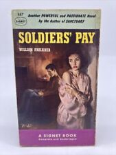 SOLDIER'S PAY By William Faulkner 1st Signet Printing, Rare 1951 Vintage PB picture