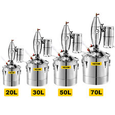 VEVOR 20L/30L/50L/70L Alcohol Still Beverage Distiller Boiler Wine Brewing Kit picture