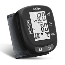 SEJOY Digital Automatic Wrist Blood Pressure Monitor BP Cuff Gauge Test Machine picture
