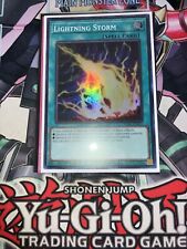 Lightning Storm  Secret Rare RA01-EN061 Yugioh and extra card picture