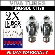 New Factory Matched Pair (2 pcs) Tung-Sol KT170 Vacuum Tubes picture