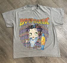 Vintage Betty Boop 90s Tee Boop Adelic T Shirt Large 1999 -RARE- picture