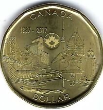 2017 Canadian Brilliant Uncirculated 150TH Anniversary One Dollar Coin picture