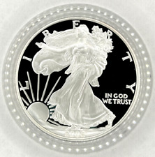 2006-W 1 oz Proof American Silver Eagle Mint Original Box & COA / Pristine picture