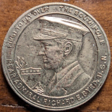 1928-30 Admiral Richard E. Byrd USN Artic Flight Expedition Commemorative Token picture