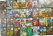 60 Wholesale DVD Lot WESTERN/FAMILY/HORROR/ACTION & MORE - NEW Sealed Movies picture