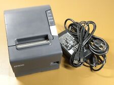 Epson TM-T88V M244A USB / Serial Thermal POS Receipt Printer w/ Power Supply picture