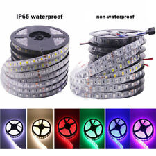 Bright 12V 5M 16.4ft 5050 RGB SMD 300 LED Flexible Strip light Waterproof US picture
