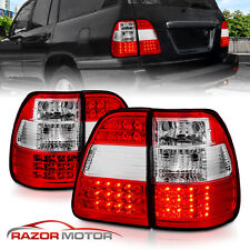 For 1998-2007 Toyota Land Cruiser LED Rear Brake Tail Lights Pair picture