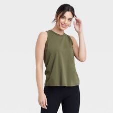 Women's Supima Tank Top - A New Day Olive Green XL picture