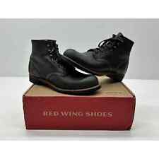 Red Wing Men's Blacksmith Boot Black Size 8.5 NIB #06S picture