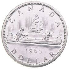 1965 80% Silver Canadian Canada Silver Dollar picture
