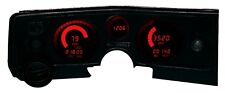 1969 Chevelle Digital Dash Panel Red LED Gauges Lifetime Warranty USA Made picture