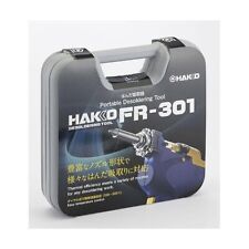 HAKKO FR301-82 DESOLDERING TOOL 2-pole Grounding Plug AC 100V with CASE New picture