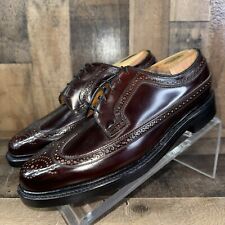 NEW - FLORSHEIM Imperial SHELL CORDOVAN Full Brogue Wingtip Men’s Size 9 D picture