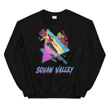 Skiing Sweatshirt, Ski California, Skier Gift, Retro Shirt, Ski Squaw Valley USA picture