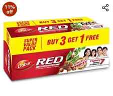Dabur Red Ayurvedic ToothPaste Lal Dant Paste For Strong Teeth Healthy Gums 200g picture