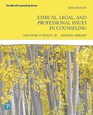 Ethical Legal and Professional Issues in Counseling New Stock  picture
