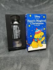 Disney Presents Spot's Magical Christmas VHS 1995 Film Classic Vintage Movie picture