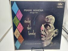 FRANK SINATRA Sings For Only The Lonely LP Record 1958 Mono Ultrasonic Clean NM picture
