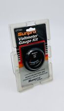 2 Inch Vintage Sunpro Voltmeter Black / Black Bezel CP7985 0-18V 1990 picture